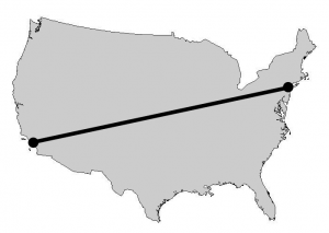 US Outline Map